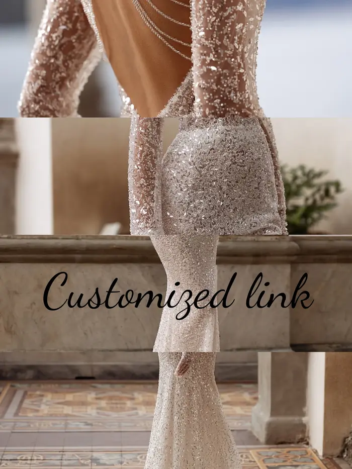 Robes de mariée et robes de soirée personnalisées basées sur vos photos fournies