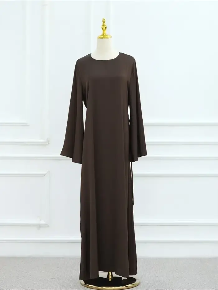 Robe musulmane pour femmes fête Abaya robes de pansement Ramadan Eid Islam robes Jalabiya arabe long