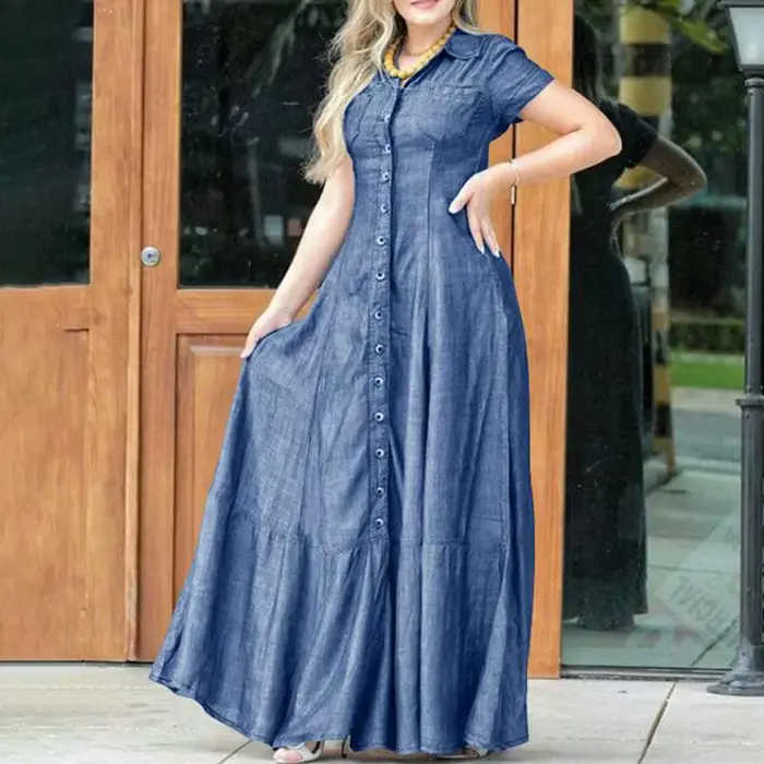 Robe en jean élégante pour femmes