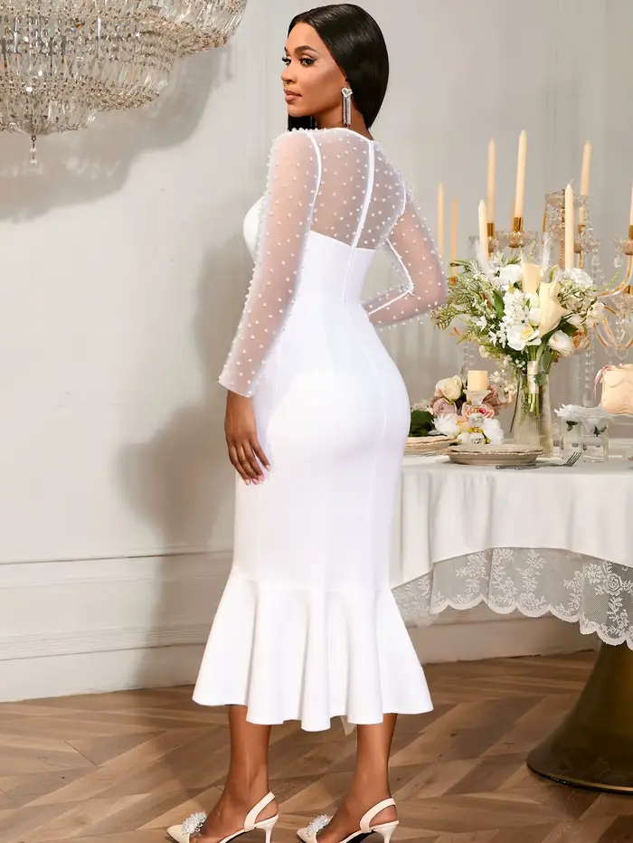 Robes de soirée blanches pour femmes