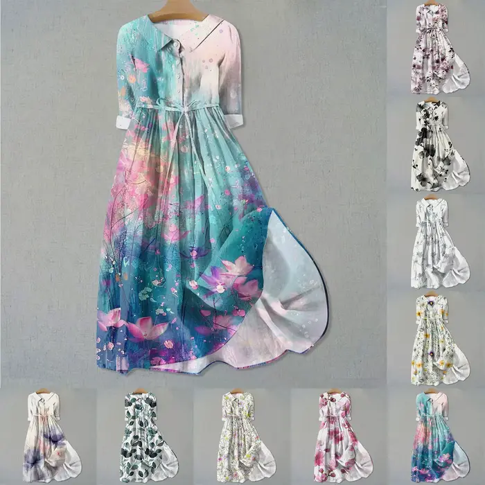 Robe d'été bohème pour femmes