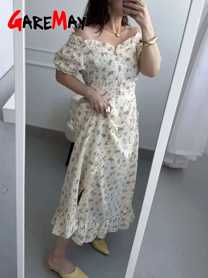 Élégante Robe Longue Décontractée Blanche en Coton 100% pour Femme