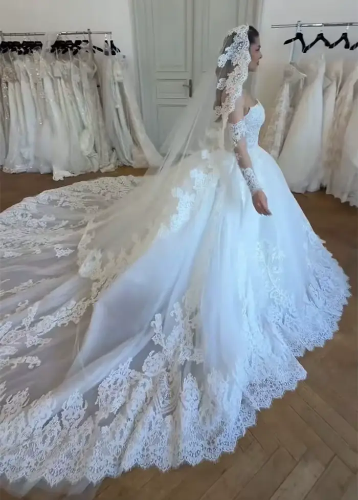 Robes de mariée de luxe pour femmes