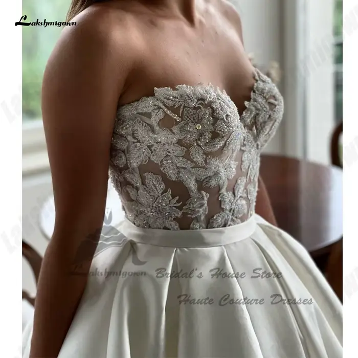Lakshmigown – robe de mariée de luxe en Satin