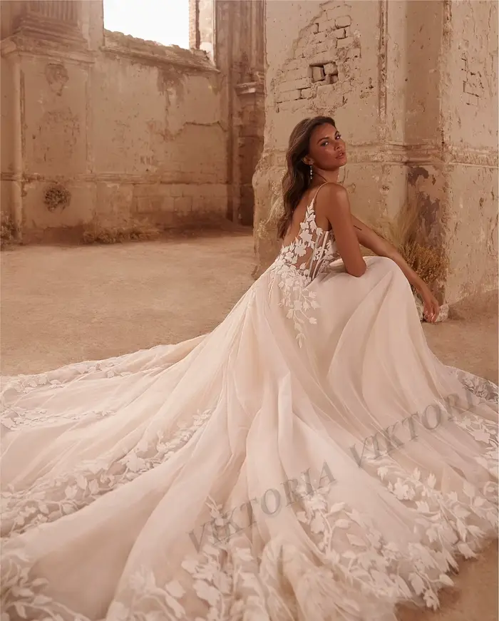 Robes de mariée en tulle personnalisées pour les mariages
