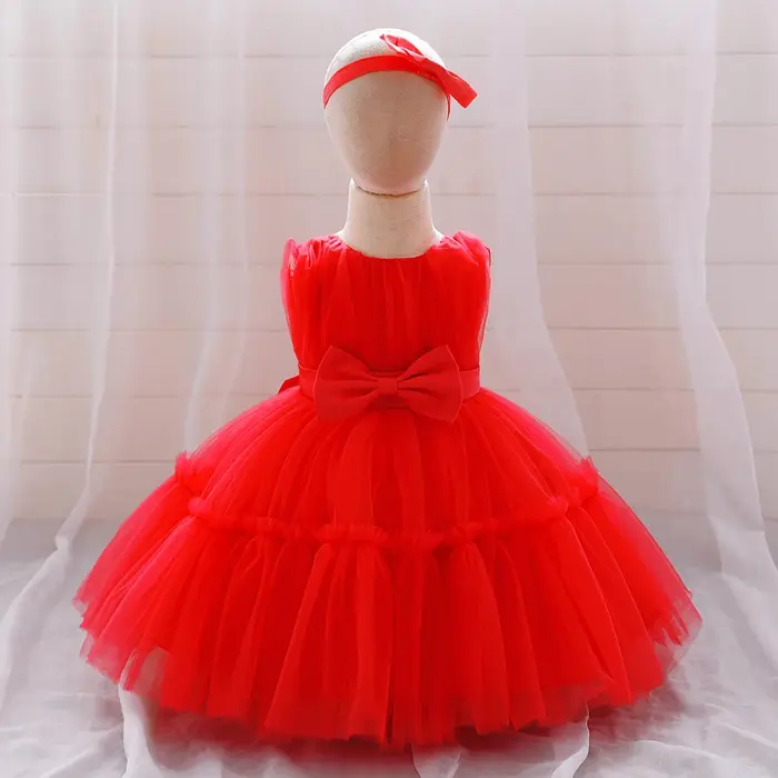 Robe de princesse en dentelle pour bébé fille