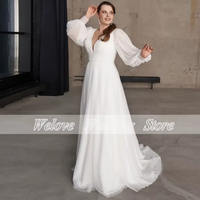 Robes de mariée de plage en Tulle pour mariée