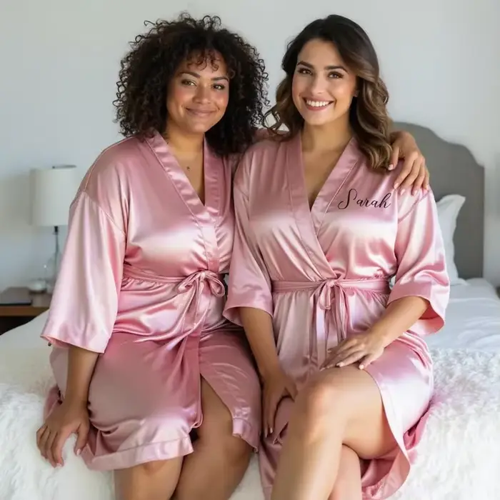 Robe de demoiselle d'honneur personnalisée en polyester décontractée avec col en V pour femmes seniors, mariage, cérémonie, gala et occasions spéciales
