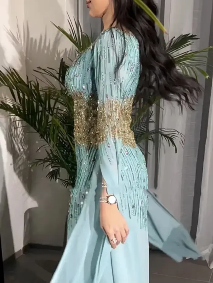 Robe de soirée délicate