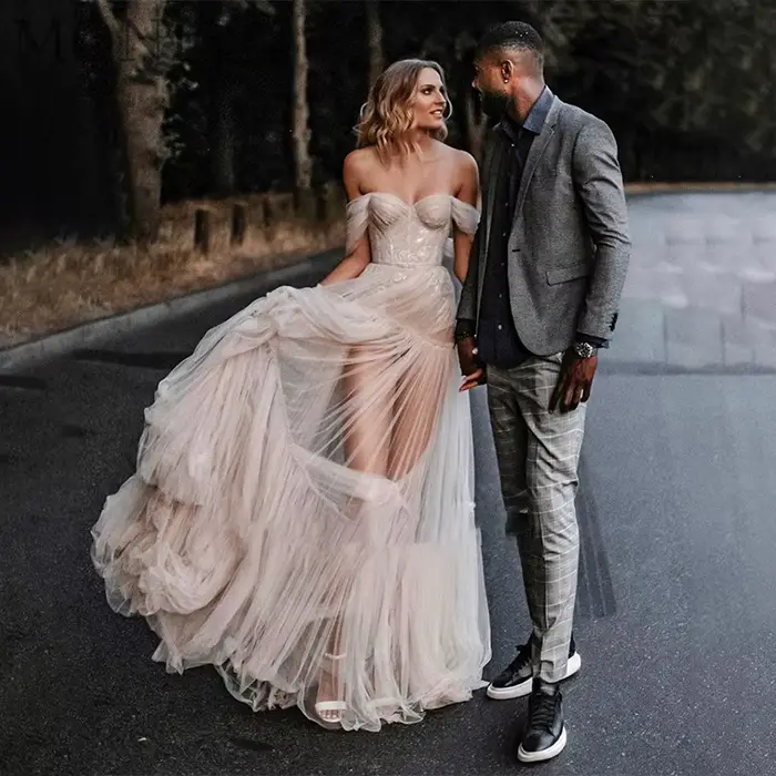 MONICA Sweetheart – Robe De mariée trapèze