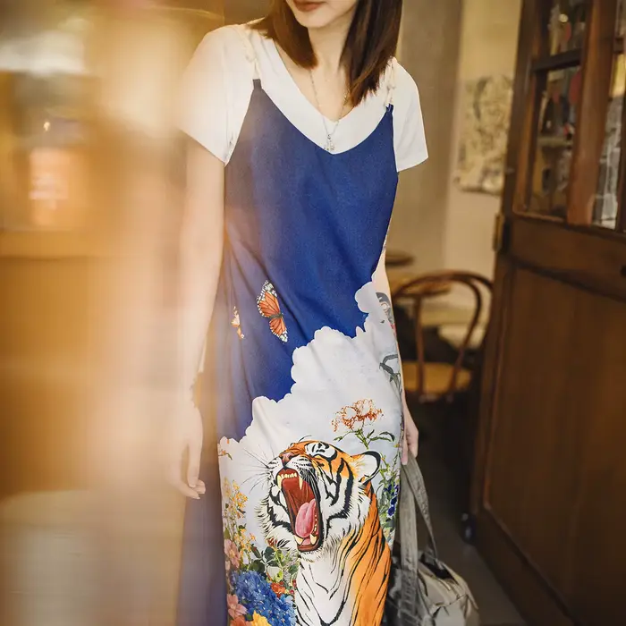 Robe maxi perlée vintage col halter bleu ciel sans manches pour femmes occasions spéciales été