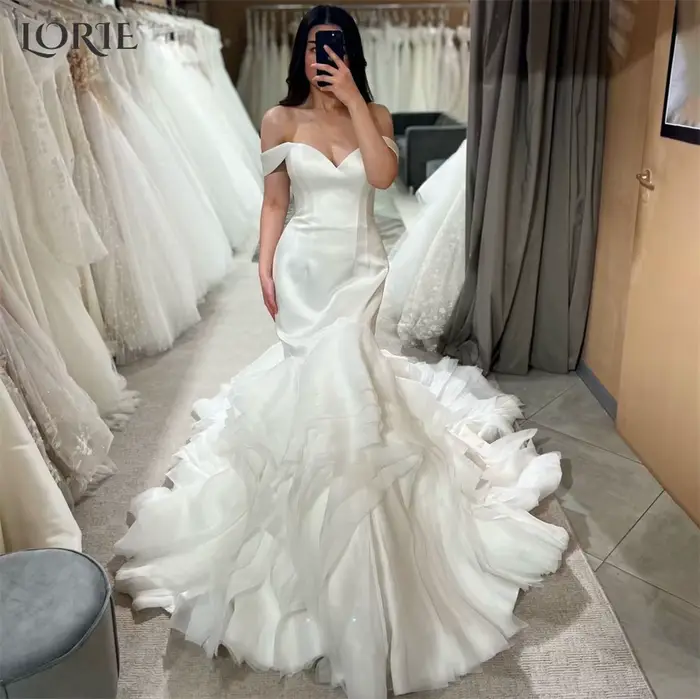 Robe de Mariée Sirène de Luxe