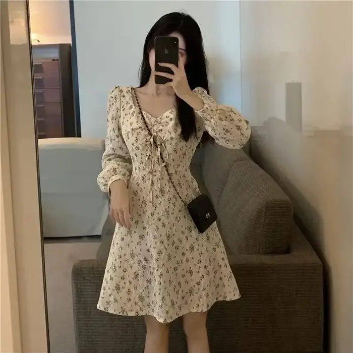 Robe à imprimé Floral pour femmes