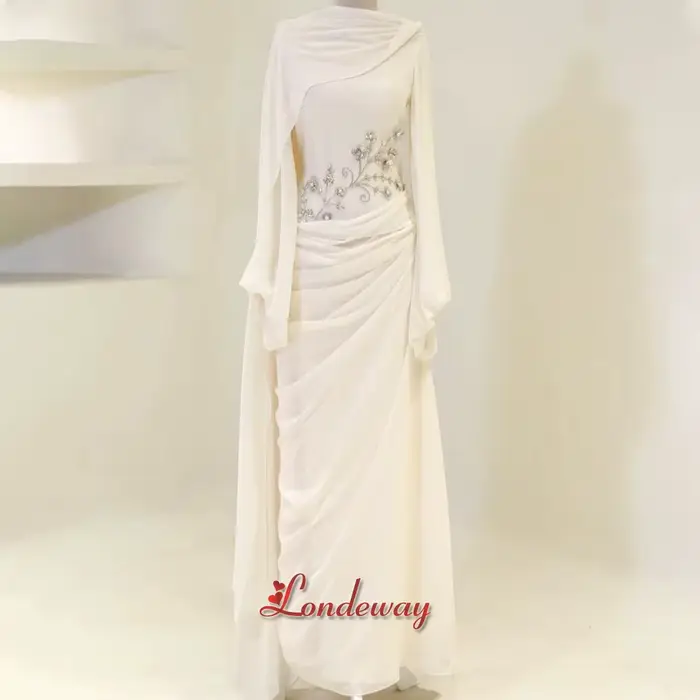 Robe de soirée droite tendance Londeway pour femmes, avec strass, plissée, en satin, robe de soirée 