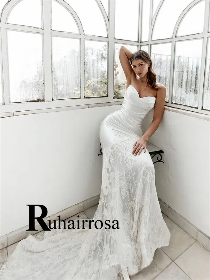 Ruhair robes De mariée modernes