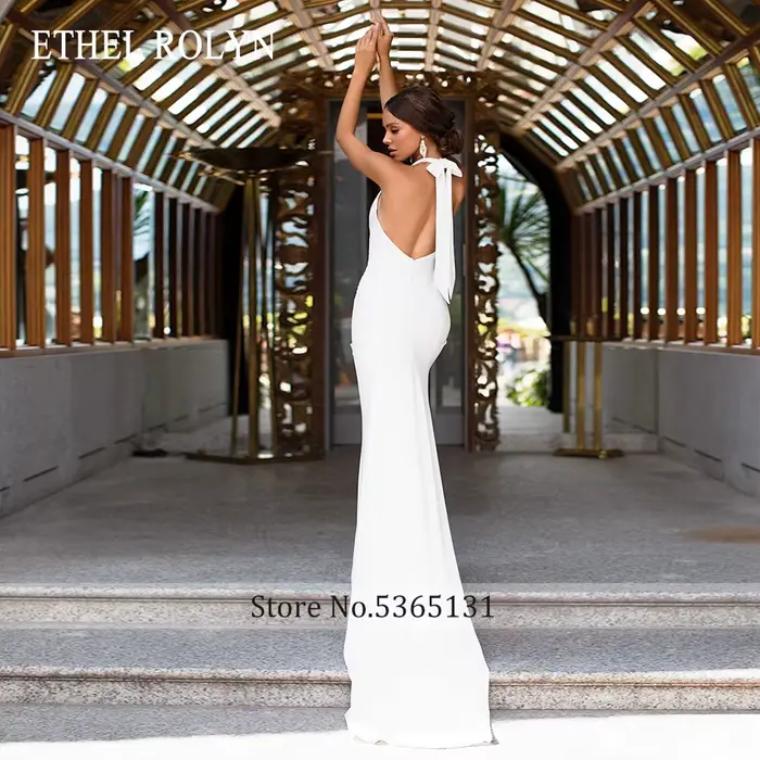 ETHEL ROCirCN-Robe de Mariée Sirène en Satin