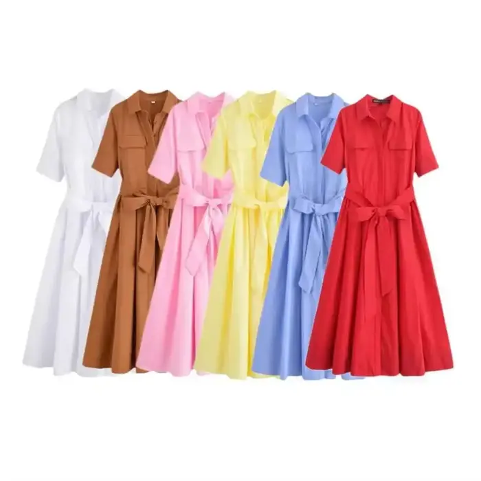 Robe à effet amincissant pour femmes