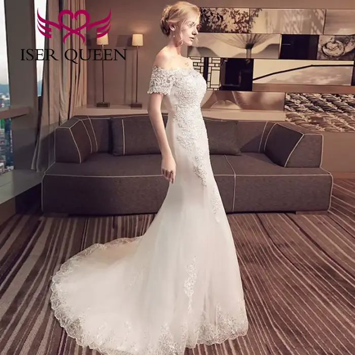 Robes de mariée sirène en dentelle Vitage personnalisées