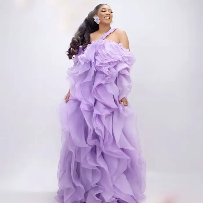Robes de soirée pour femmes en lavande, tenues de mariée pour le matin