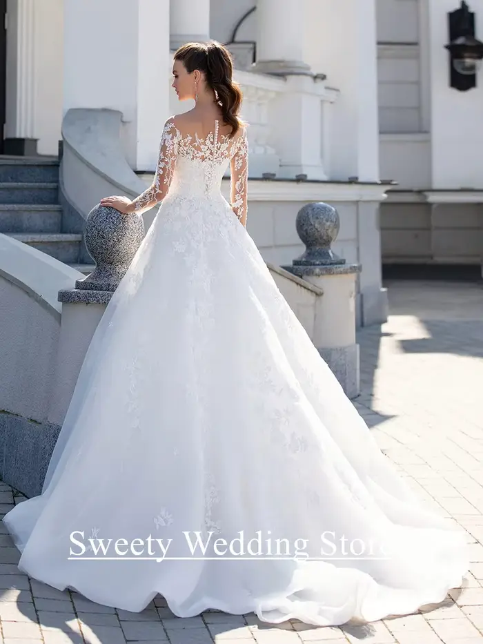 Robe de mariée classique pour femme
