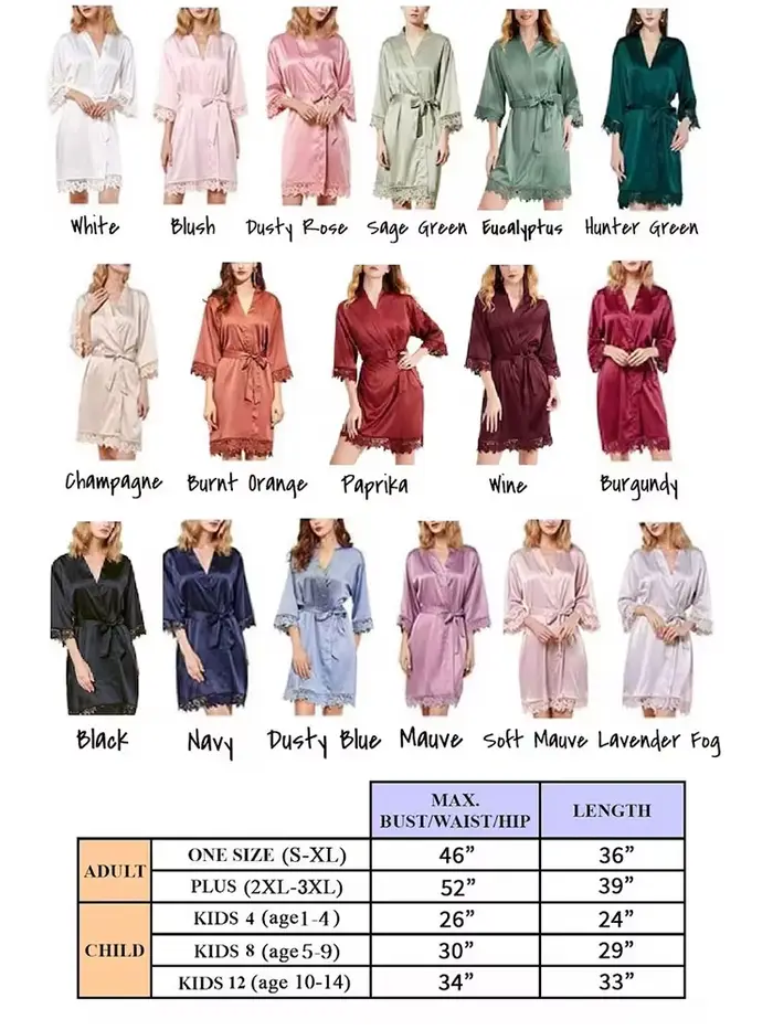 Robes de demoiselle d'honneur Robe de mariée Cadeau
