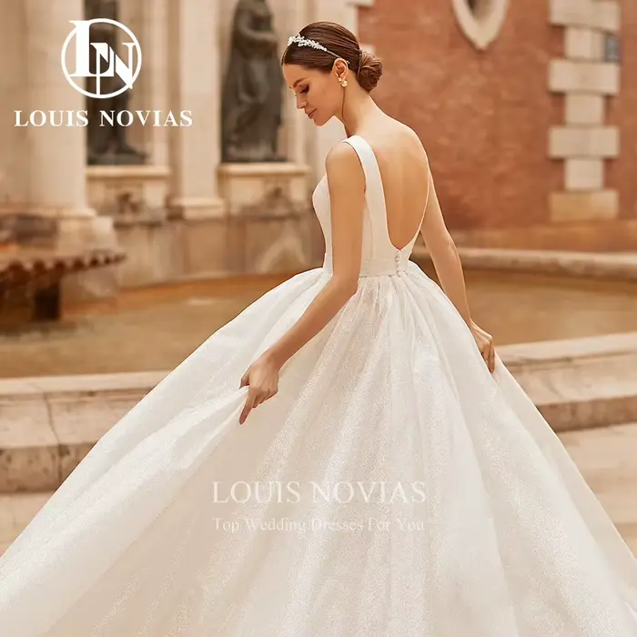 LOUIS NOVIAS – robe De mariée trapèze pour femmes