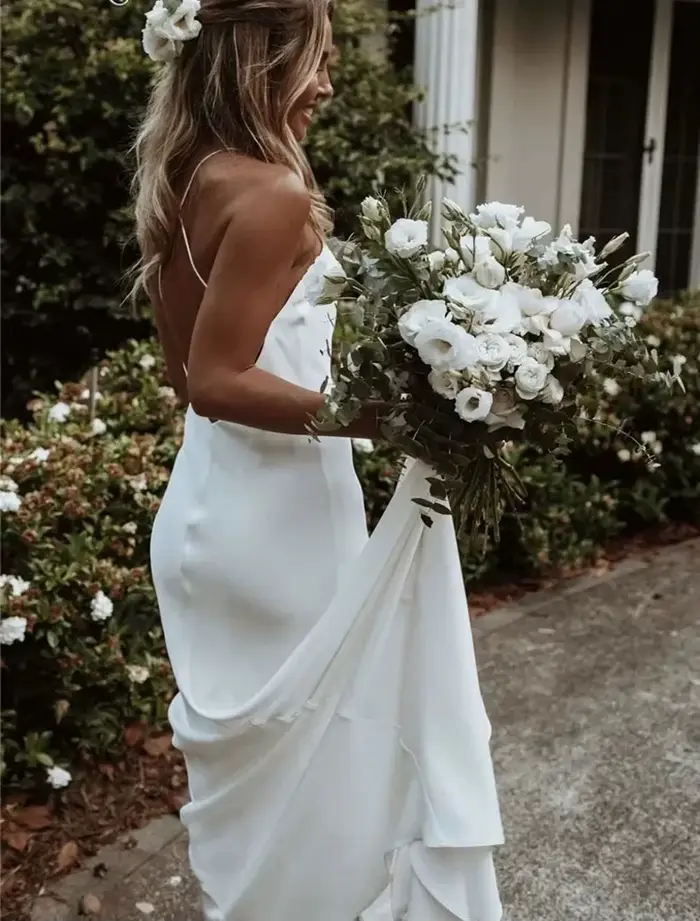 Robe de Mariée Sirène Simple