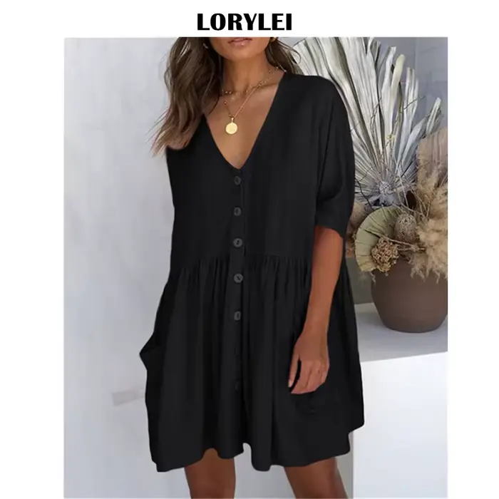 Cache maillot de bain à col en V pour femmes