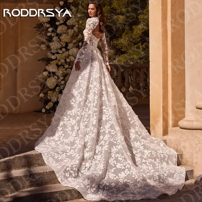 RODDRSYA robes de mariée Vintage