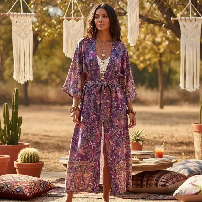 Kimono Vintage Chic pour femmes