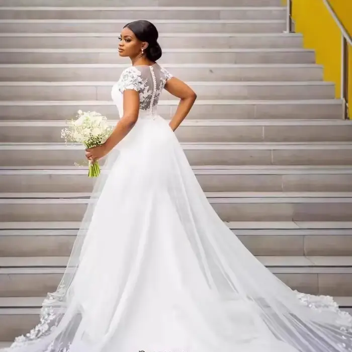Robe de mariée en Satin