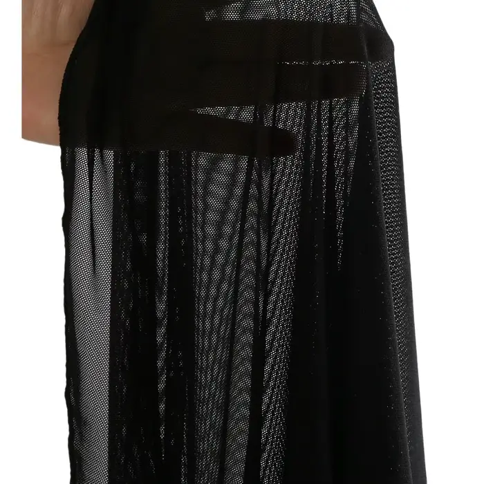 Noir voir à travers les Robes en mousseline de soie femmes Bikini cache-maillot maillot de bain Smoc