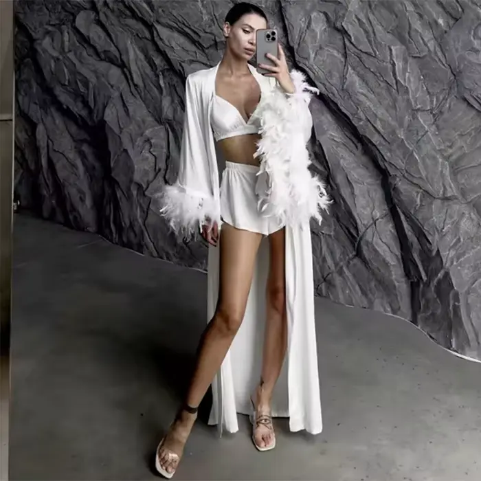 Robe de mariée en Satin de soie