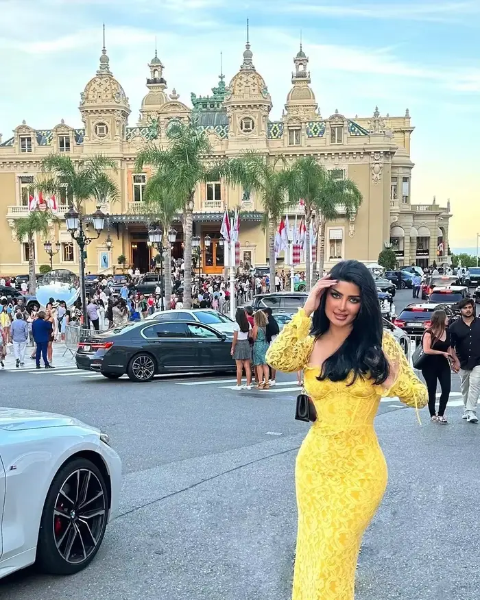 Robes de soirée arabie jaune