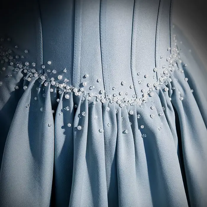 Robe longue Nowsaa en polyester avec style Y2K pour femmes, silhouette élégante, décolleté en V, pour soirées et occasions professionnelles