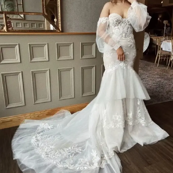 Robes de mariée sirène princesse chérie