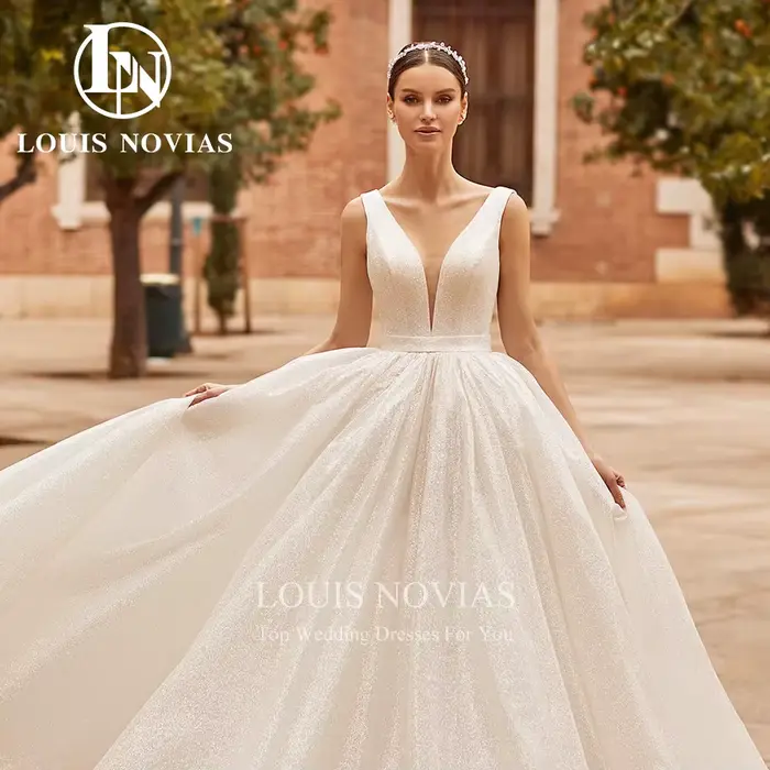 LOUIS NOVIAS – robe De mariée trapèze pour femmes