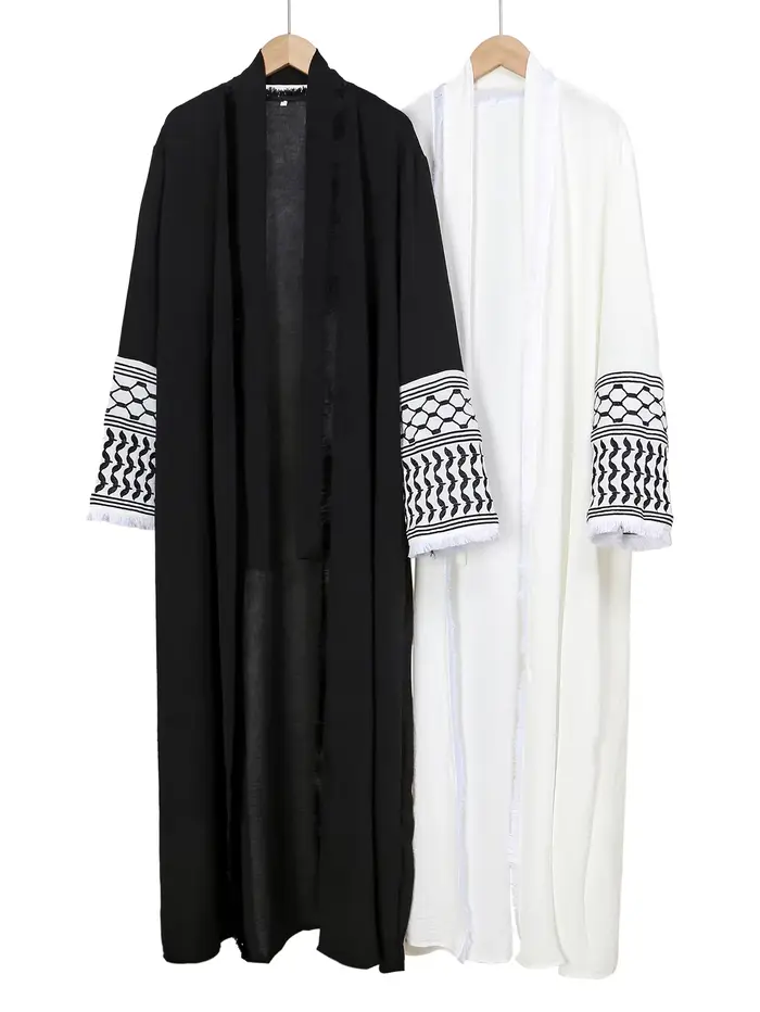 Robe Chador brodée Abaya pour femmes