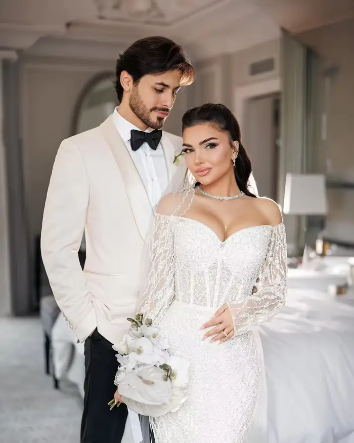 Robe de mariée sirène de luxe