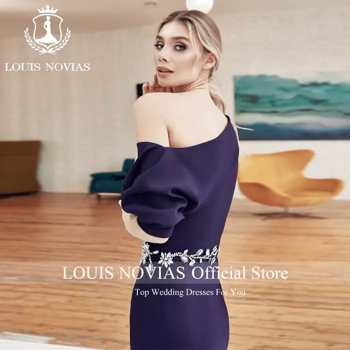 LOUIS NOVIAS sirène Satin robes De mariée pour les femmes