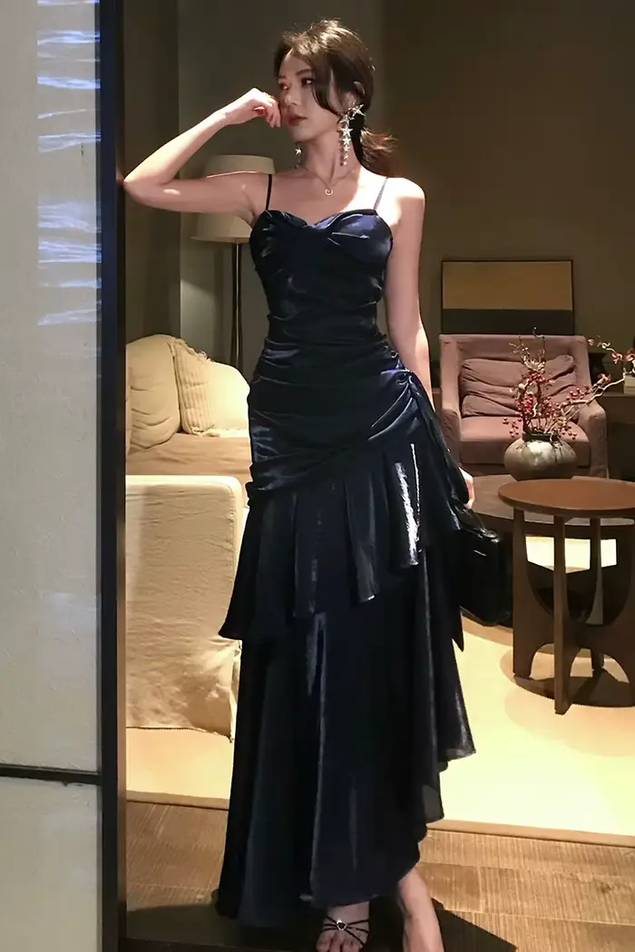 Robe longue de soirée élégante et Sexy pour femmes