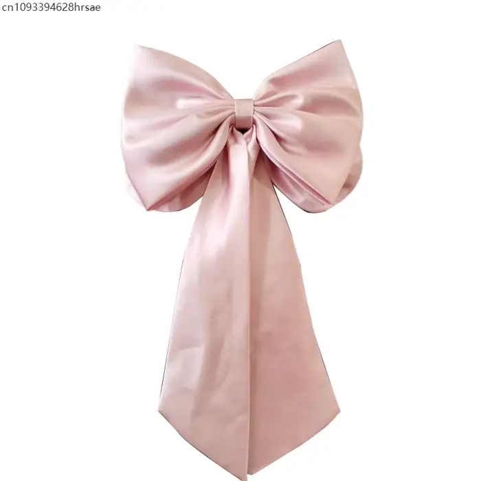 30 cm grand nœud papillon robe de mariée couvrir le dos ruban élégant robe de mariée robe de soirée 