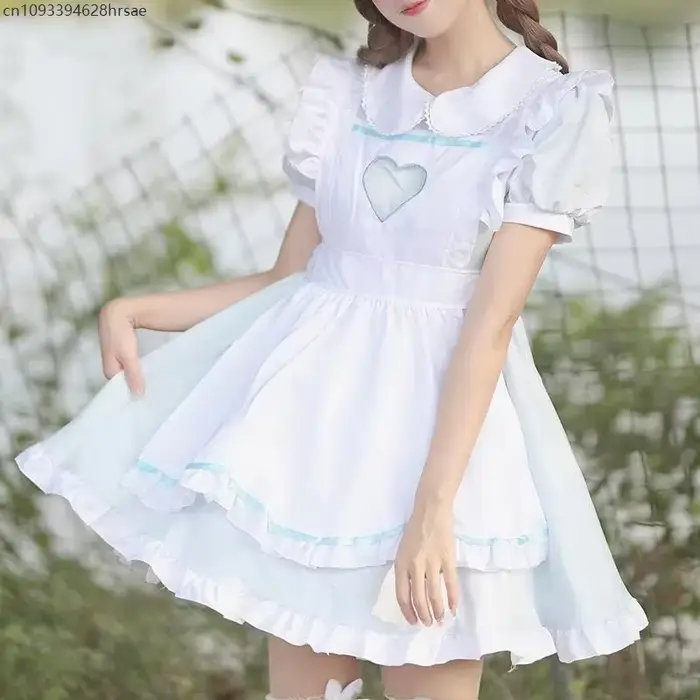 Robe Lolita rose pour femmes