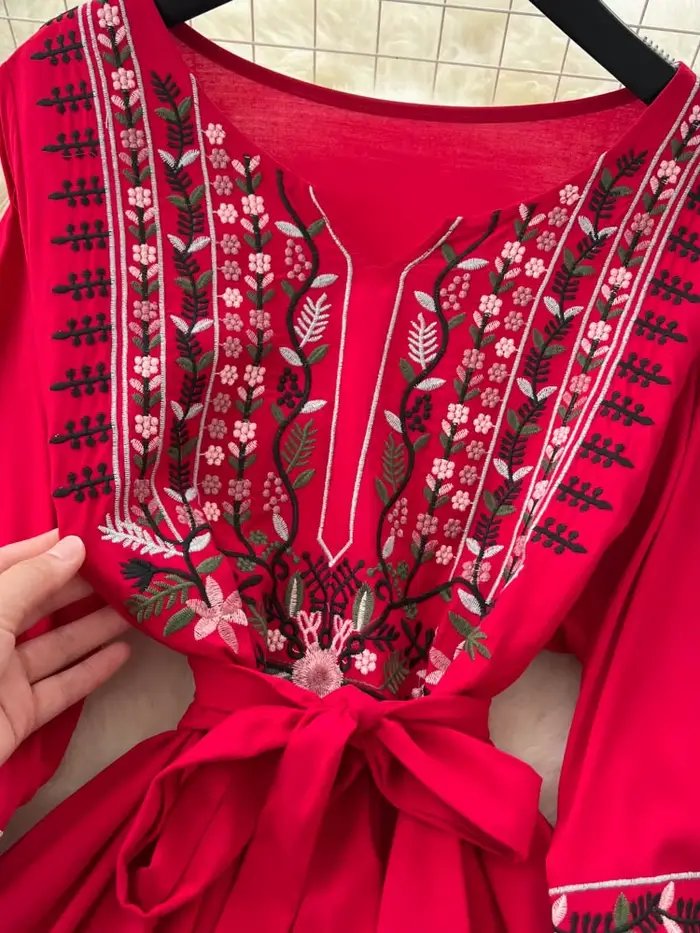 Nouvelle Robe Bohème d'Été pour Femme