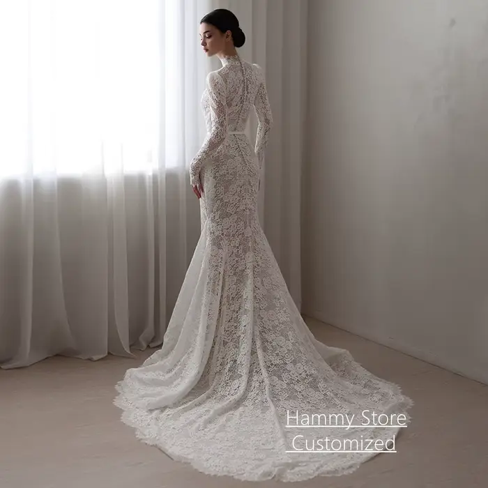 Robe de mariée arabe personnalisée