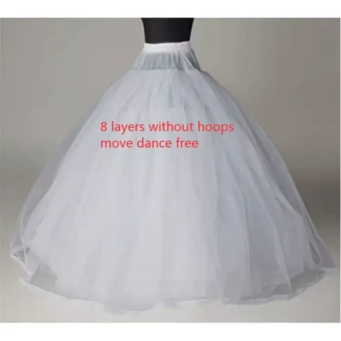 Jupon en tulle et crinoline moelleux à 4