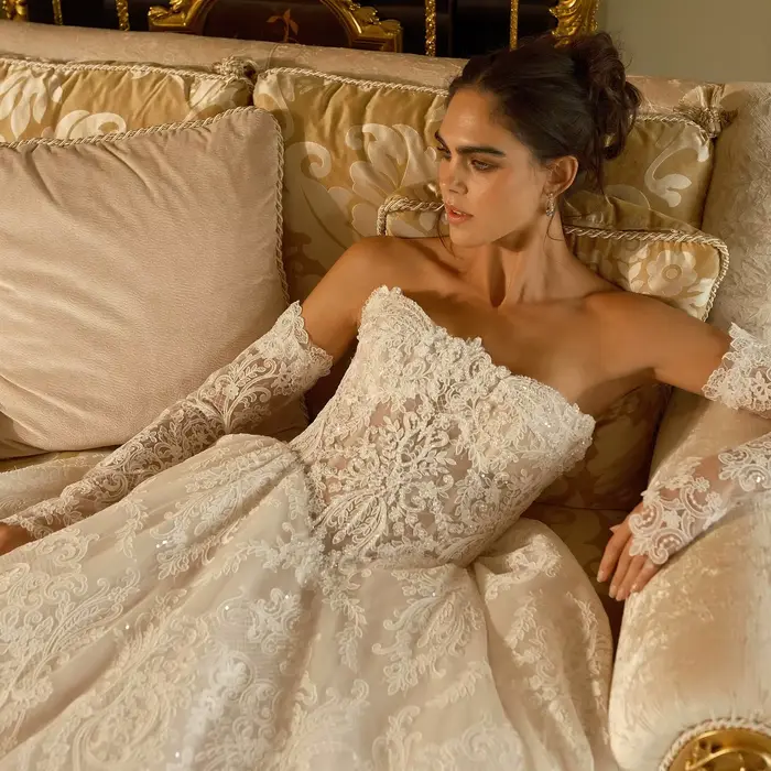 Robe de Mariage 2026 Luxe en Dentelle