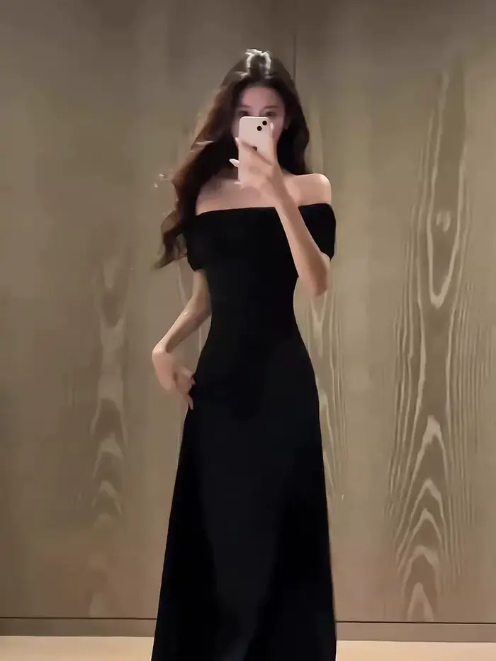 Robe élégante style français pour femme