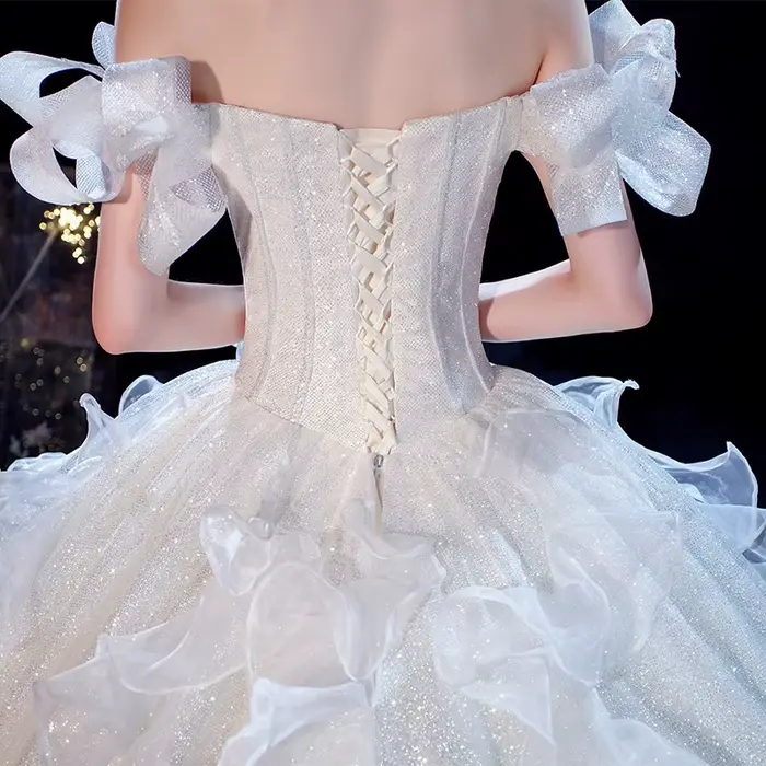 Maria Novia-Robe de mariée princesse chérie personnalisée pour femme