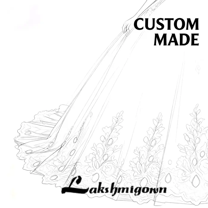 Robe de mariée bohème romantique en dentelle florale appliquée